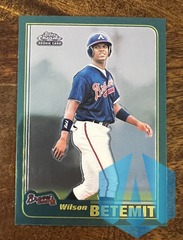2001 Topps Chrome Rookie #T213 Wilson Betemit RC Atlanta Braves